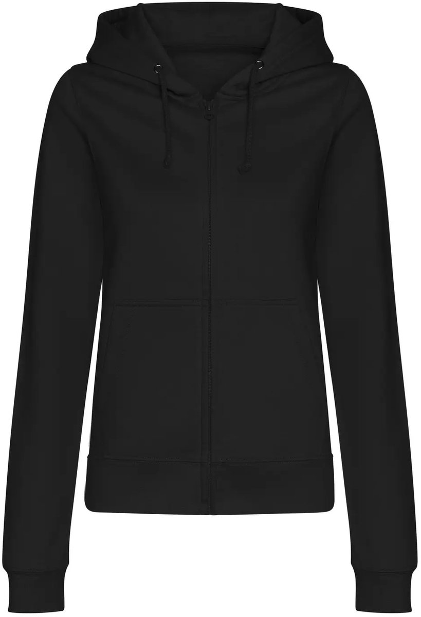 Dames Hoodie Just Hoods Diepzwart