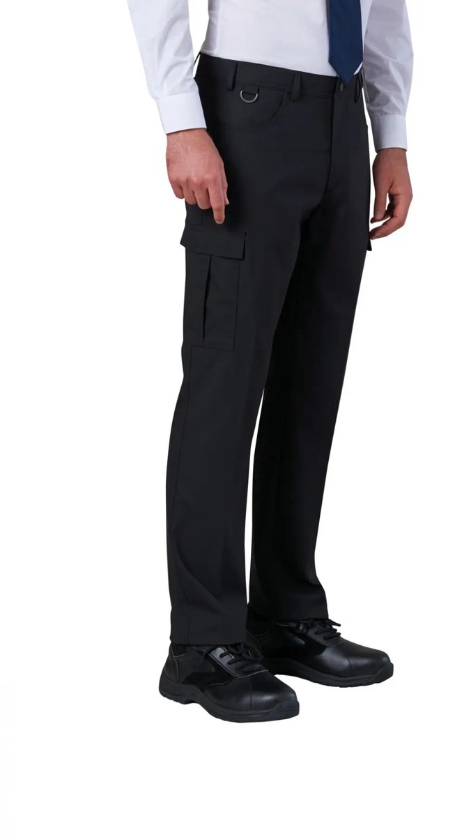 Brook Taverner Heren Cargobroek Tours BT8968 - Charcoal - 36 EU (28 UK)