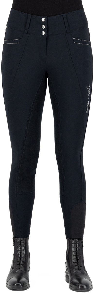 Damesbroek met volledige grip Easy Rider Amara Zwart