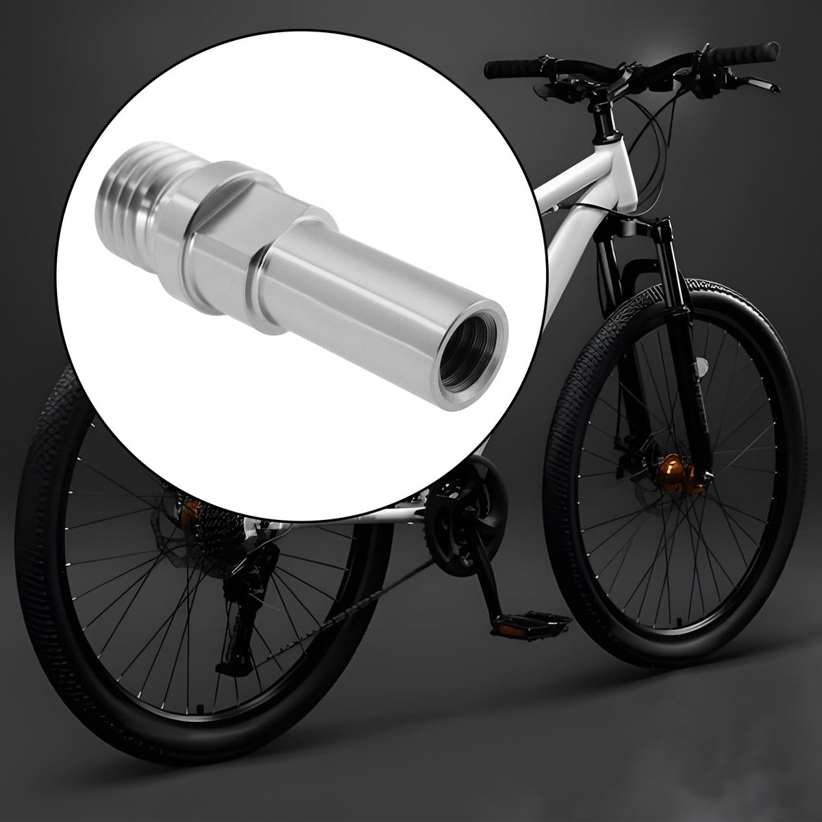 Dailygoods- Rempaal M10 x 1.25mm - Titanium Schroeven - Fietscomponenten - Racefiets/Mountainbike - Verbeterde Stabiliteit - Verhoogd Rijcomfort - Fiets Schroeven