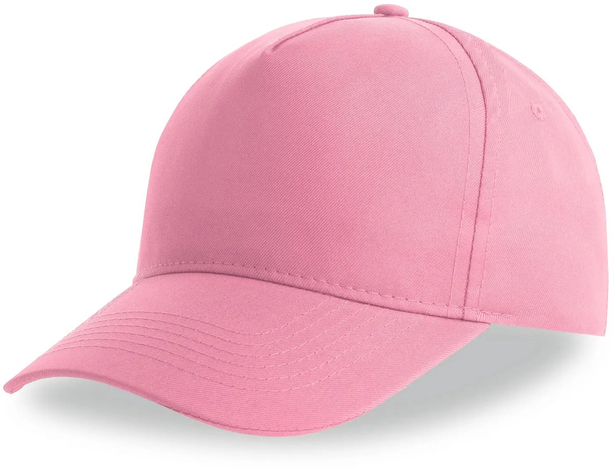 Atlantis Headwear Kid Recy Five Cap Recycled AT428 - Pink - One size