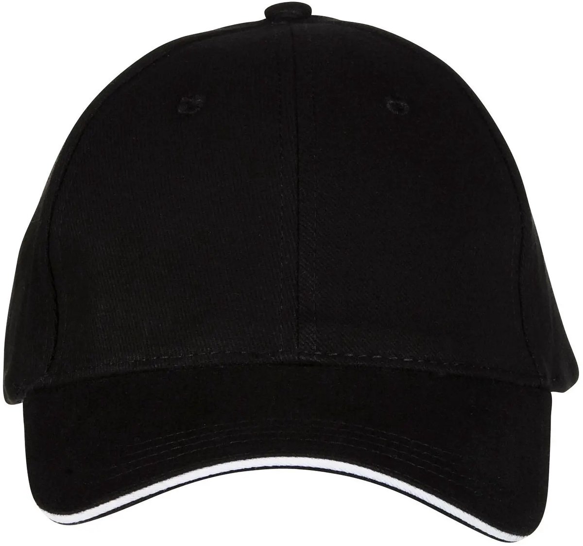 6-panel pet Black & Match