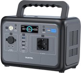 OUKITEL P800 Powerstation 512Wh – 800W Zuivere Sinus – LiFePO4 Accu – 1600W Piekvermogen – 2x 230V – USB-C PD 100W – MPPT 200W – UPS