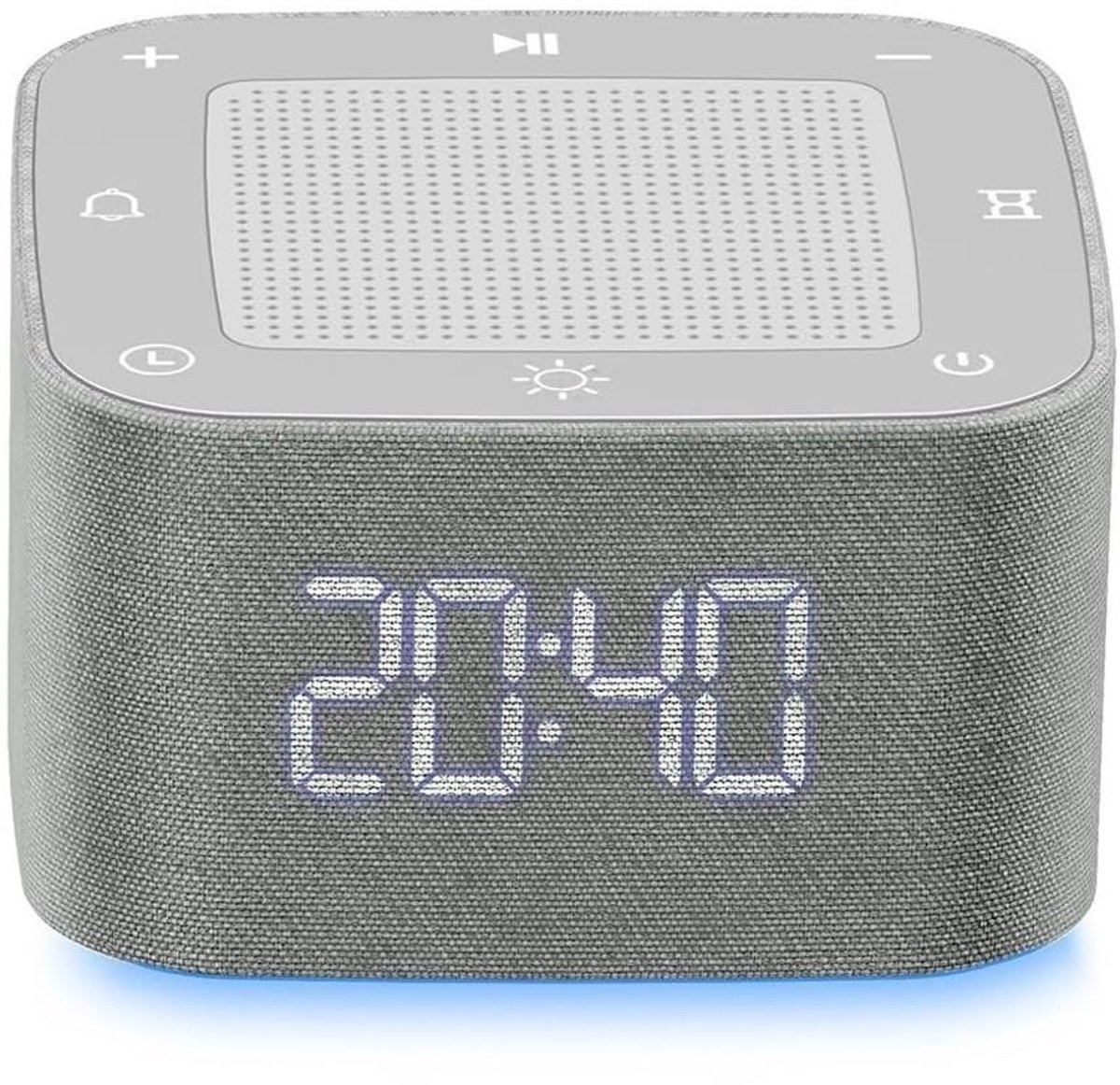 Solidchoice - Bluetooth Wekker met Slaapgeluiden en LED Verlichting