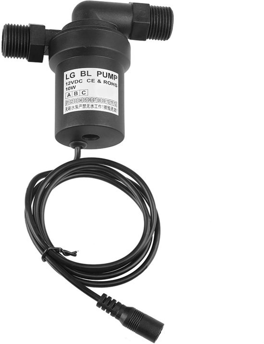 Dailygoody - Zonnepomp - DC12V/10W - Submersible Water Pump - 8L/min - Voor Circulatie - Ideaal voor vijver - Geschikt voor tuin - Model DC12V