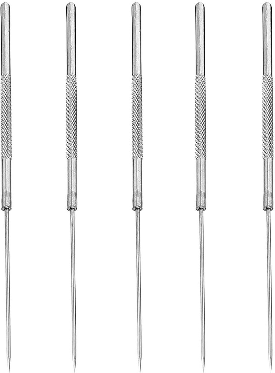 Elzusha - 5 Stuks Precisie Scheidingsnaalden van RVS voor Laboratoriumgebruik