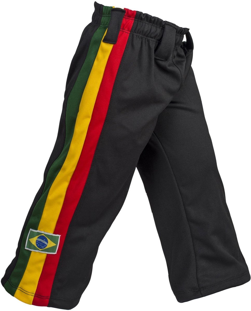 Elzusha - Kinderen Joggingbroek - Zwart voor Capoeira en Sport