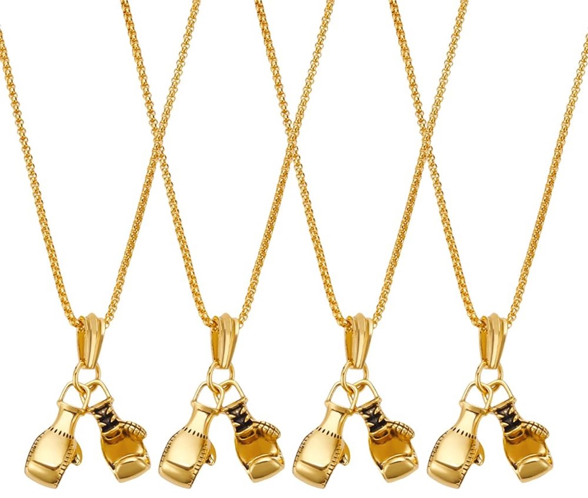 Elzusha - 4 Stuks Bokshandschoenen Hanger Sieraden