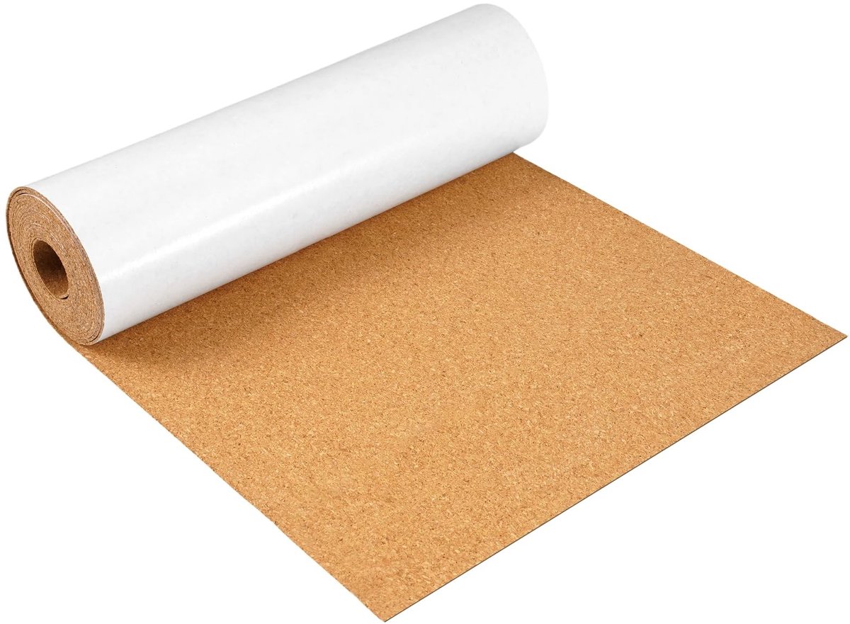 Elzusha - Zelfklevende Korkrollen voor Geluid- en Warmte-Isolatie