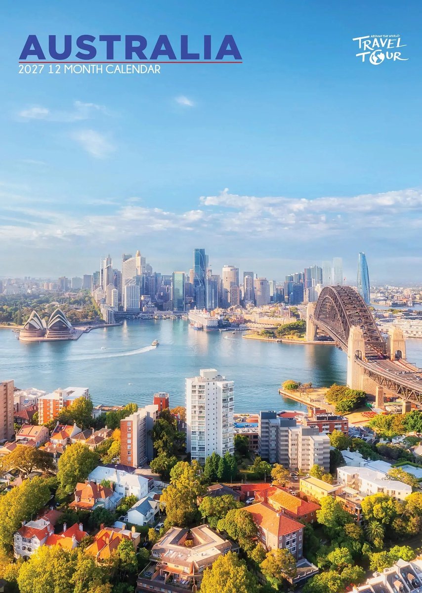 Australie A3 Kalender 2027