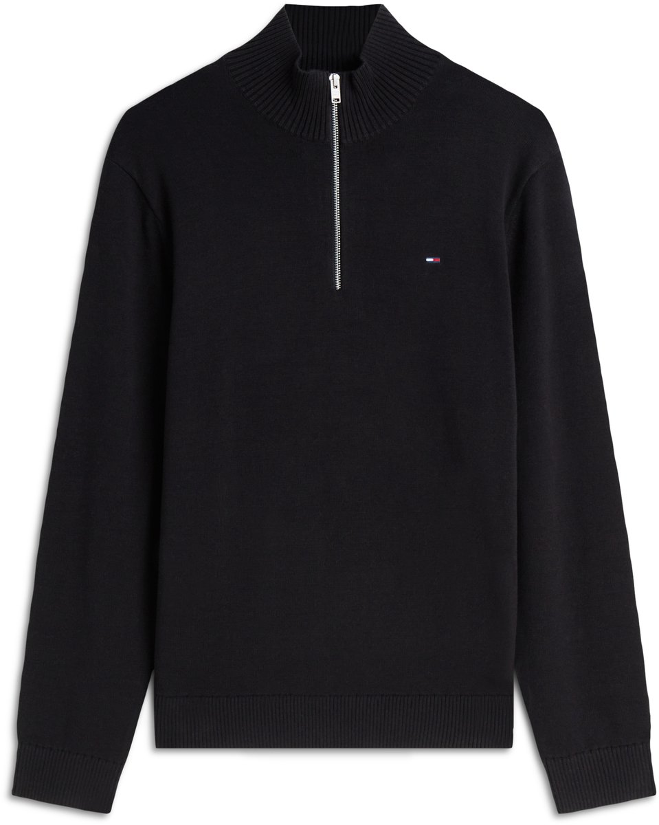 Tommy Jeans Trui Tjm Slm Ess Light Dm0dm21654 Bds Black Mannen Maat - L