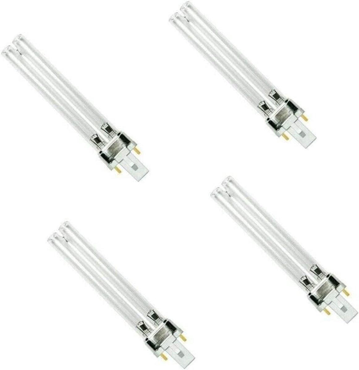 UV Lampen voor UVC Vijverfilters en Purifiers - Vervangbare 5W, 7W, 9W, 11W, 13W Lampen (4 Stuks) voor Optimale Waterkwaliteit