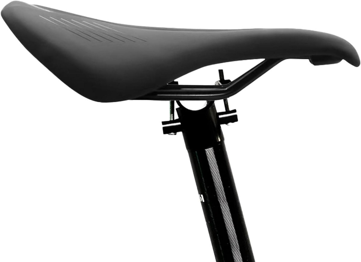 Fietszadelkussen - Comfort zitje - Lange fietstochten - Waterdicht antislip ontwerp - 24.5x14.5cm - Zwart