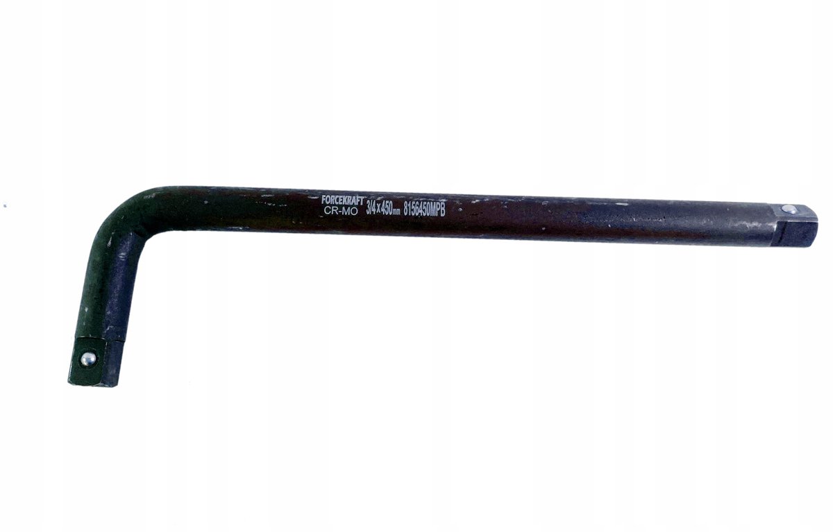 Merkloos L-sleutel 3/4" 450mm CR-MO dopgereedschap