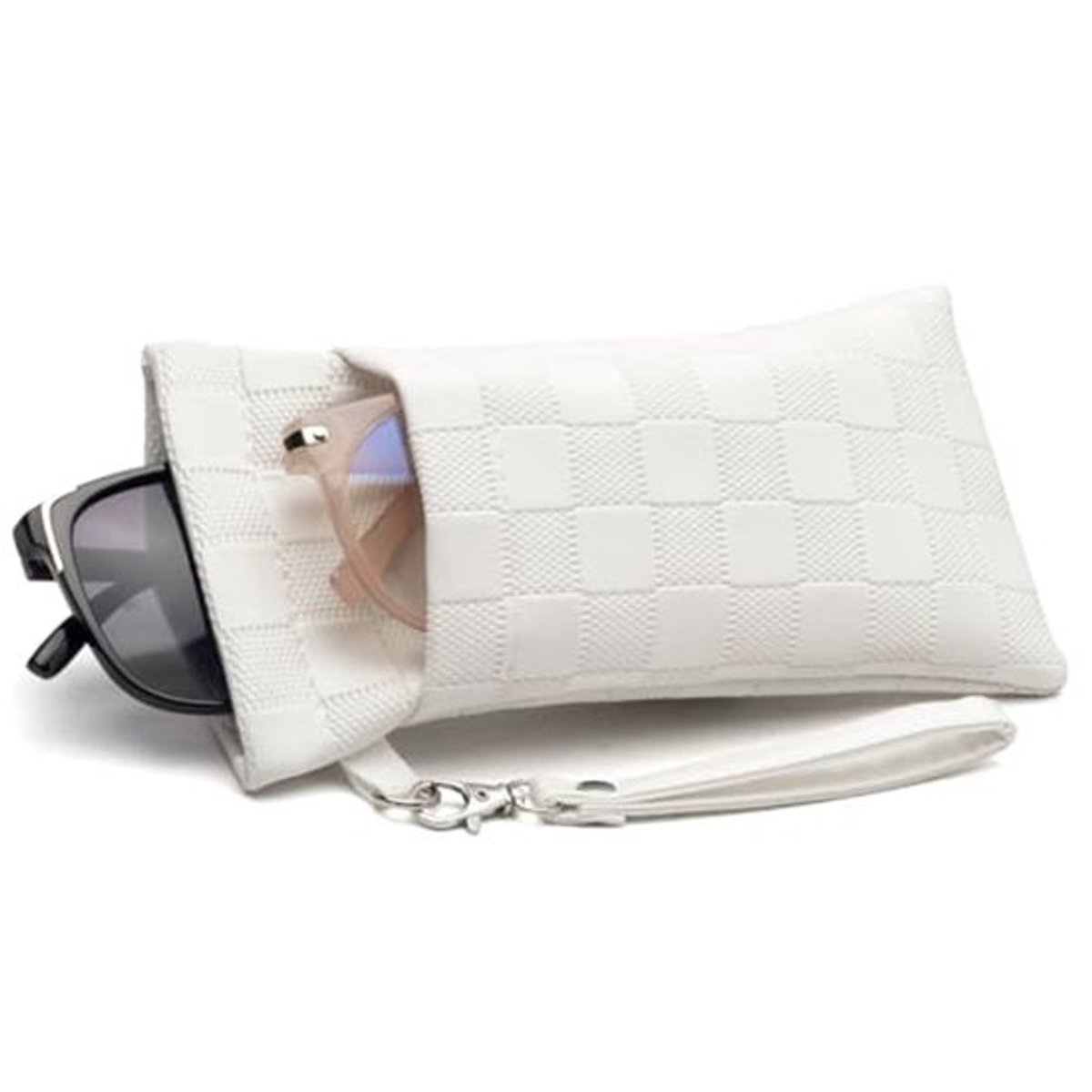 Zachte Brilhoes voor 2 Zonnebrillen met Druksluiting - Unisex, Geschikt voor Mannen en Vrouwen