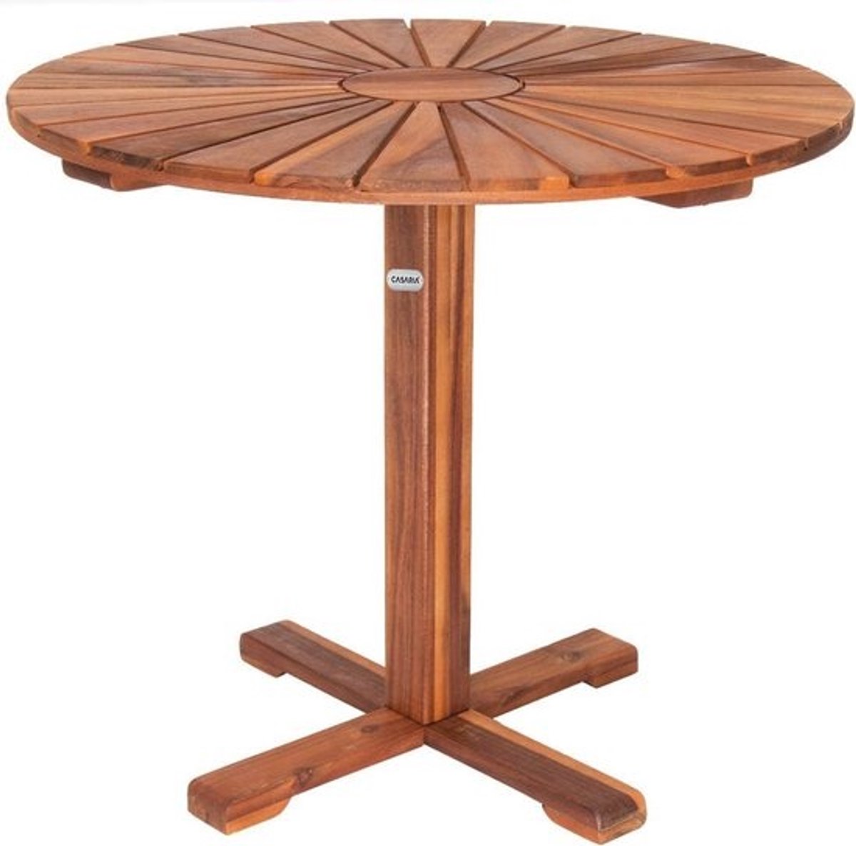 Ronde Balkon Tafel van Acaciahout 70.5 cm - Tuinmeubelen voor Buiten