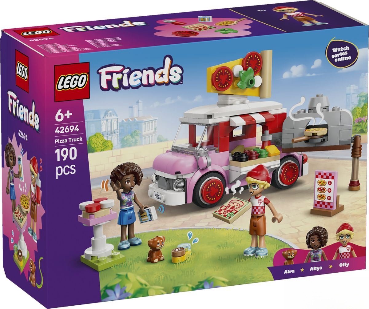 LEGO Friends Pizzatruck Speelgoed voor Kinderen vanaf 6 Jaar met 2 Poppetjes 42694 — cadeau in Spellen & Speelgoed - foto 7