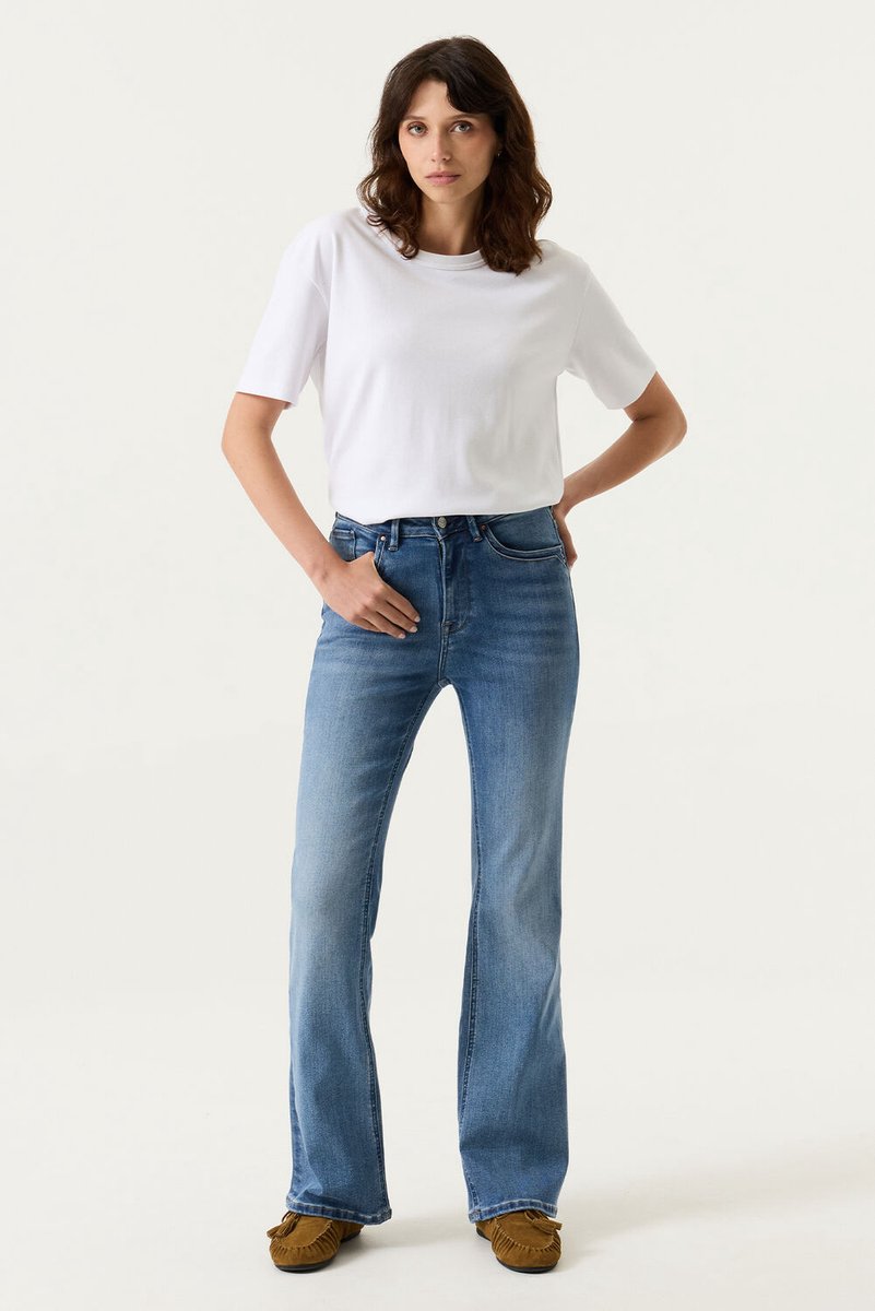 Tripper LIVIABC Dames Boot Fit Jeans Blauw - Maat W34 X L28