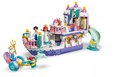 LEGO Disney Princess, Ariëls Koninklijke Trouwboot met figuren, boot met paarse en witte details, 519 onderdelen.