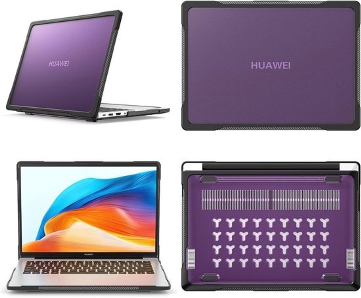 Hoesje voor 14 inch Laptop - Slank, Schokbestendig en Krasbestendig met 360° Bescherming