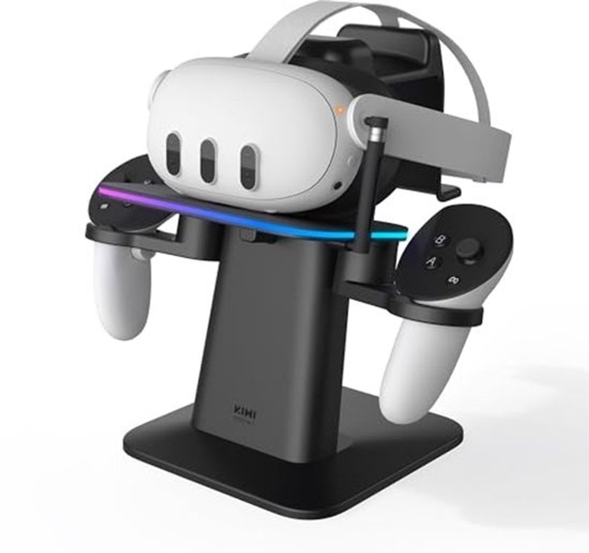Oplaadstation voor Meta Oculus VR-headsets - RGB Verticale Stand en Controllerhouder