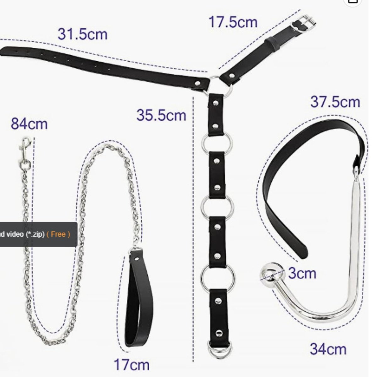 Yoga Tension Belt Kit Home Sports Equipment Home Sports kit, zwart, leer, 1 stuk - ShopVlot