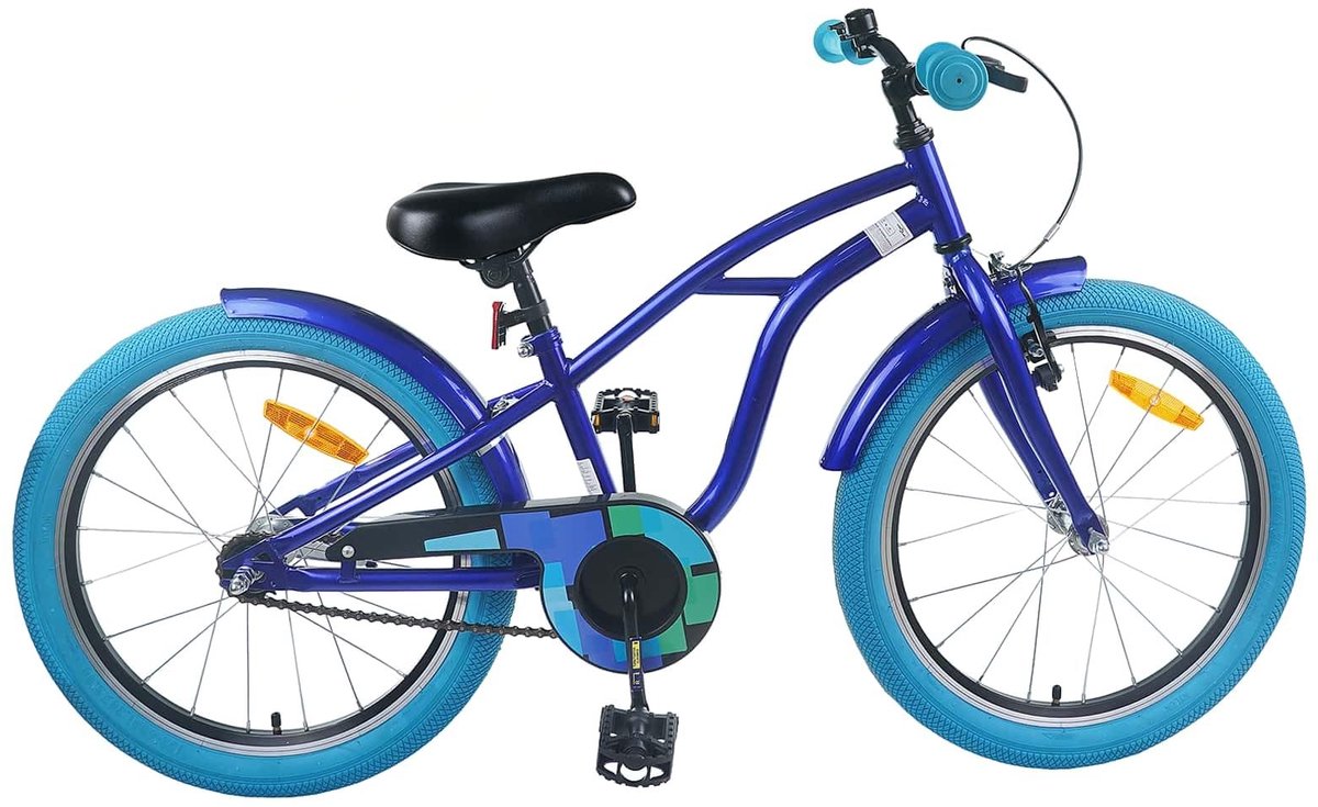Solidchoice - Fiets 16 Inch met Stalen Frame voor Kinderen 4-6 Jaar