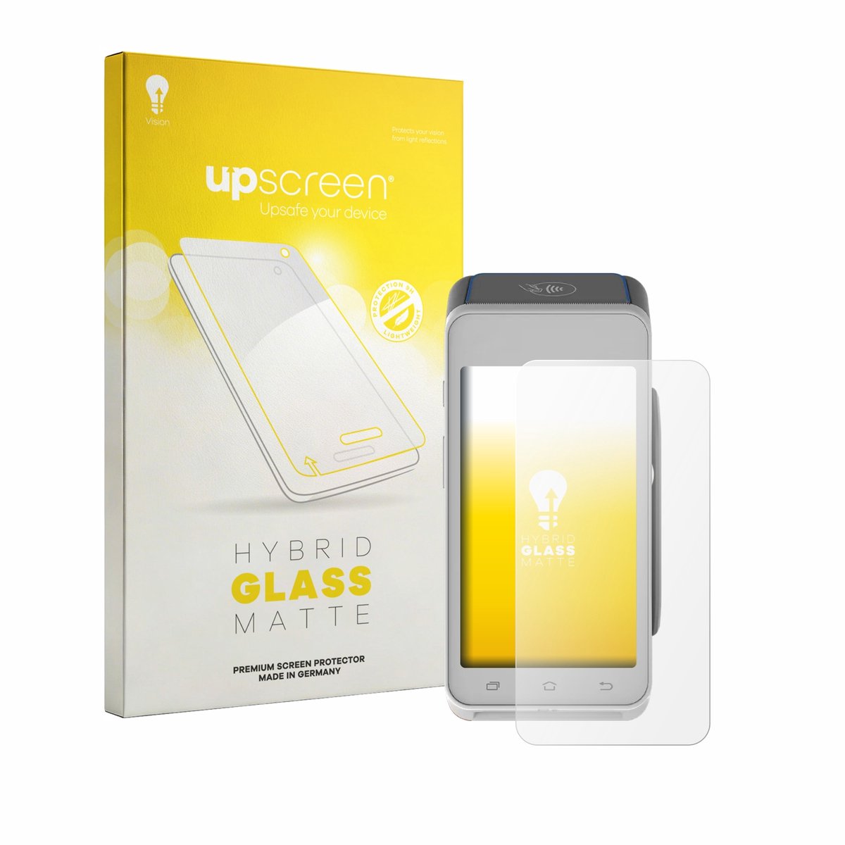 upscreen - Screenprotector voor Pax A910S - Folie Beschermfolie Beschermglas matte
