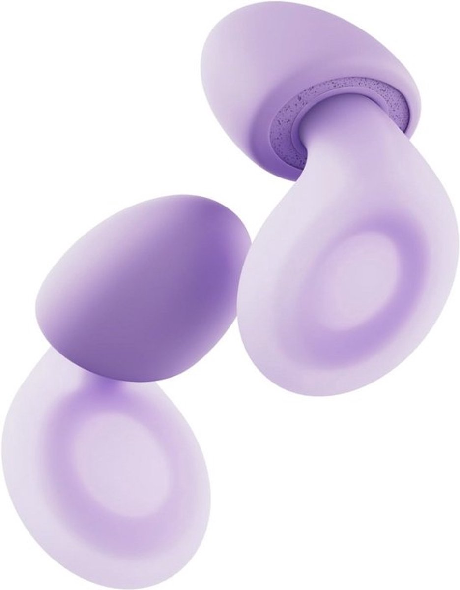 Comfortabele Oordopjes voor Slaap | Flexibele Silicone en Geheugen Schuim Oordopjes die Slaapproblemen Blokkeren | 27 dB Geluidsreductie