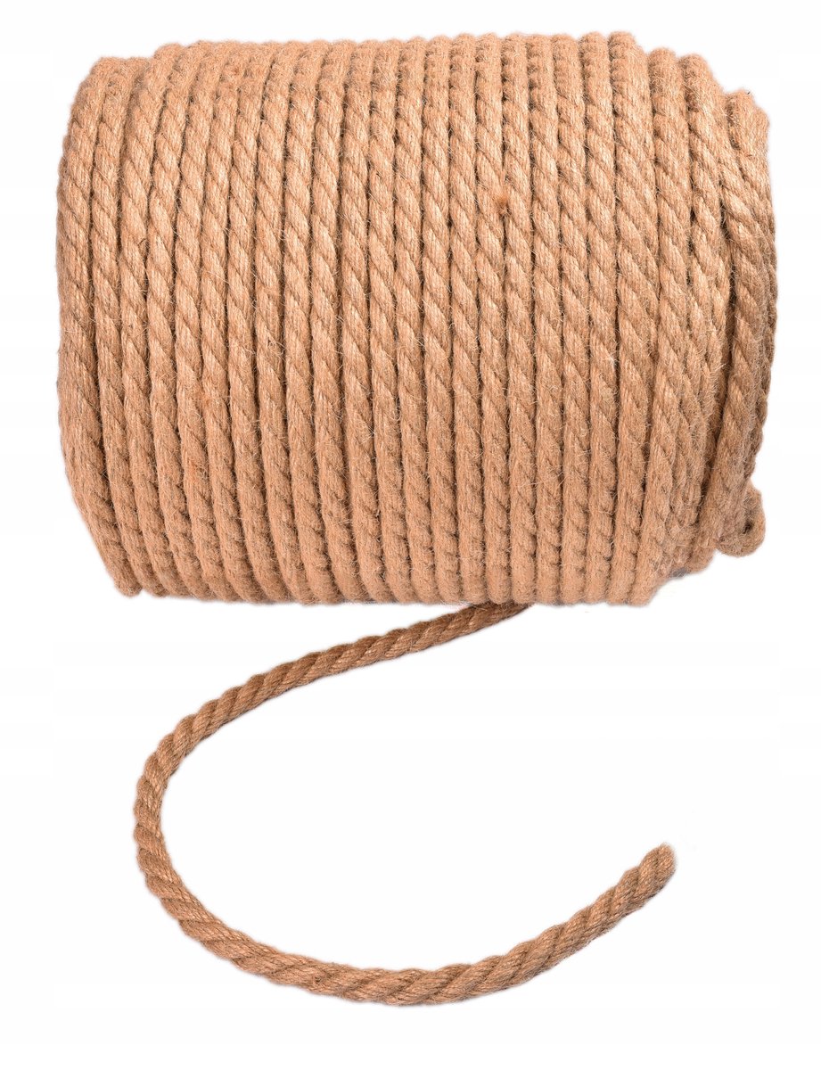 Merkloos Jutekous Touw 14mm 30m - Decoratief & Duurzaam
