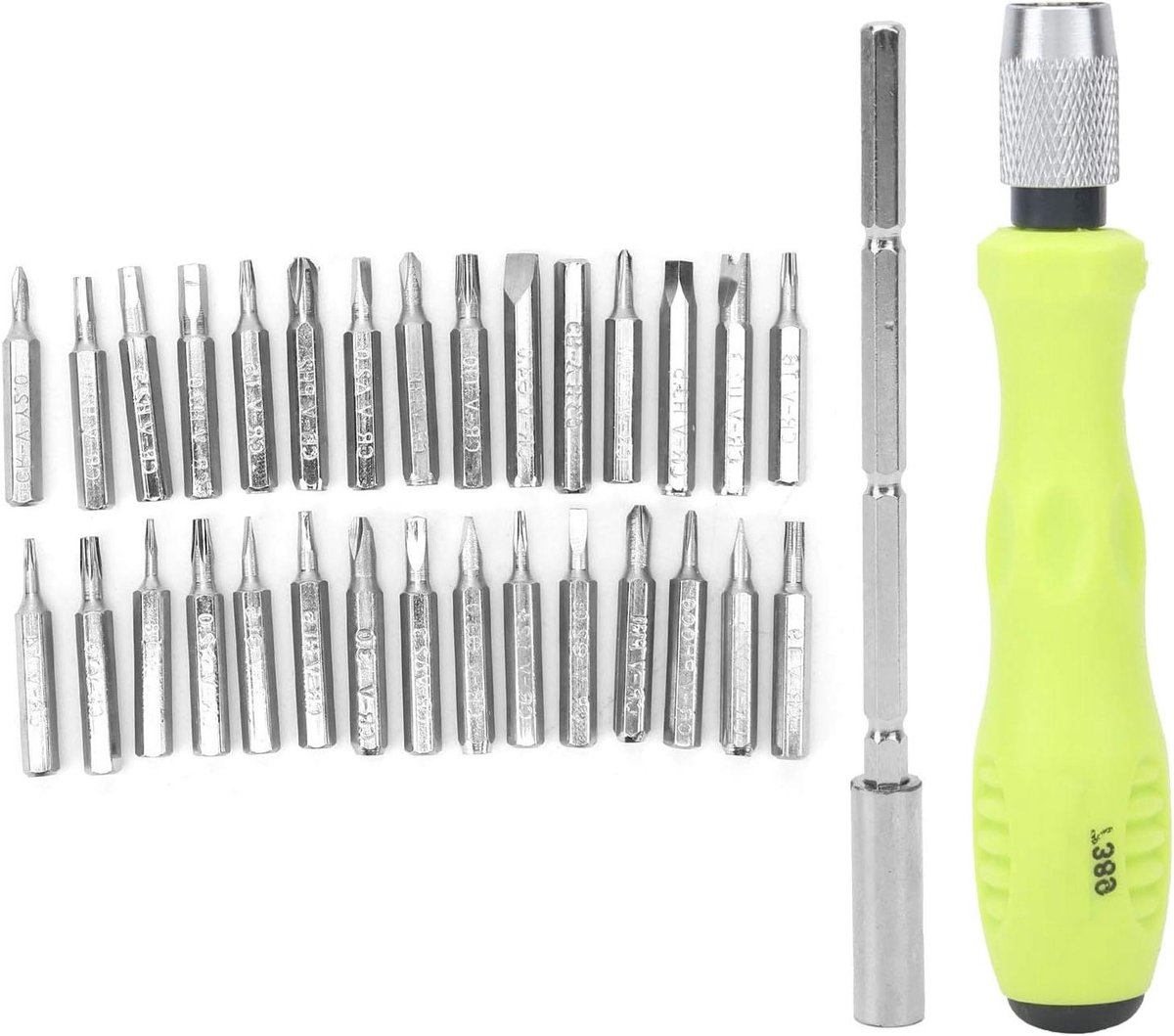 Precisie Schroevendraaier Set - Mini Gereedschap - Kleine Reparaties - 32 Delig - Niet gespecificeerd - Zilverkleurig