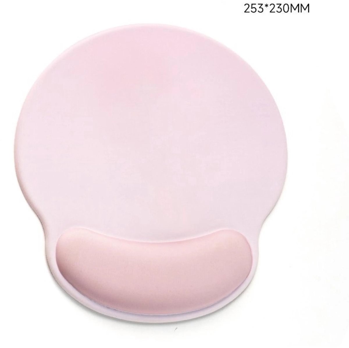 casalora - Ergonomische Muismat met Polssteun - Gelkussen - Antislip - Compact - 25.3*23CM - Roze