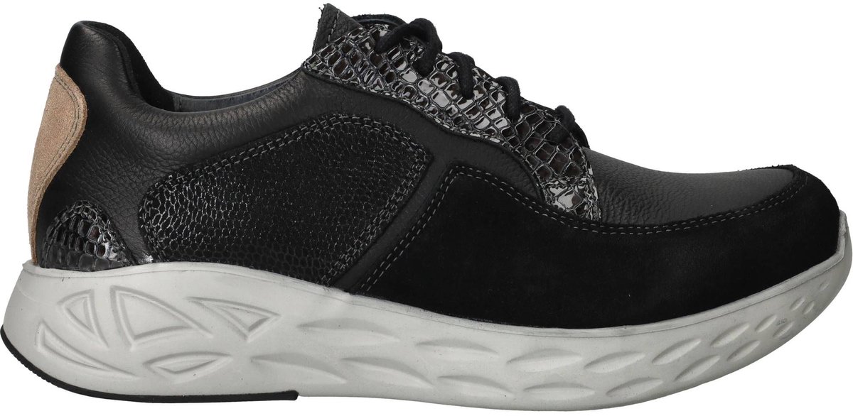 Wolky Bounce Sneakers - Dames - Zwart - Maat:43