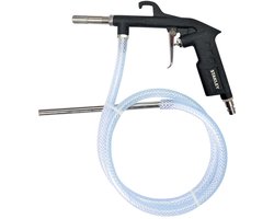 Stanley Zandstraalpistool 150063XSTN - Zandstraalpistool met Slang - voor Compressor - Max. 8Bar - 250L/Min - Aluminium - Zwart