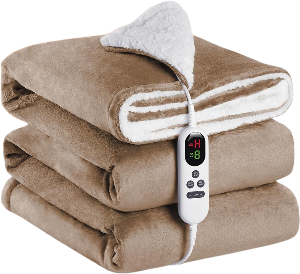 CRLYN® Warmtedeken - Elektrische Onderdeken - Elektrische Knuffeldeken