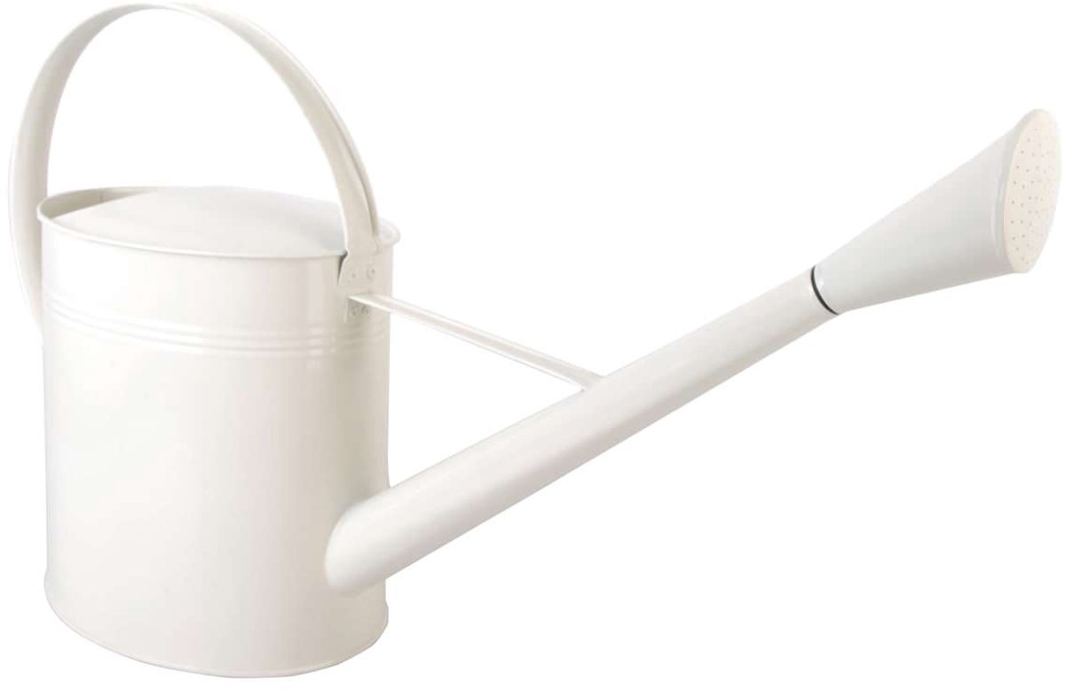 Esschert Design Outdoor Gieter Wit 7,7 Liter - Metaal
