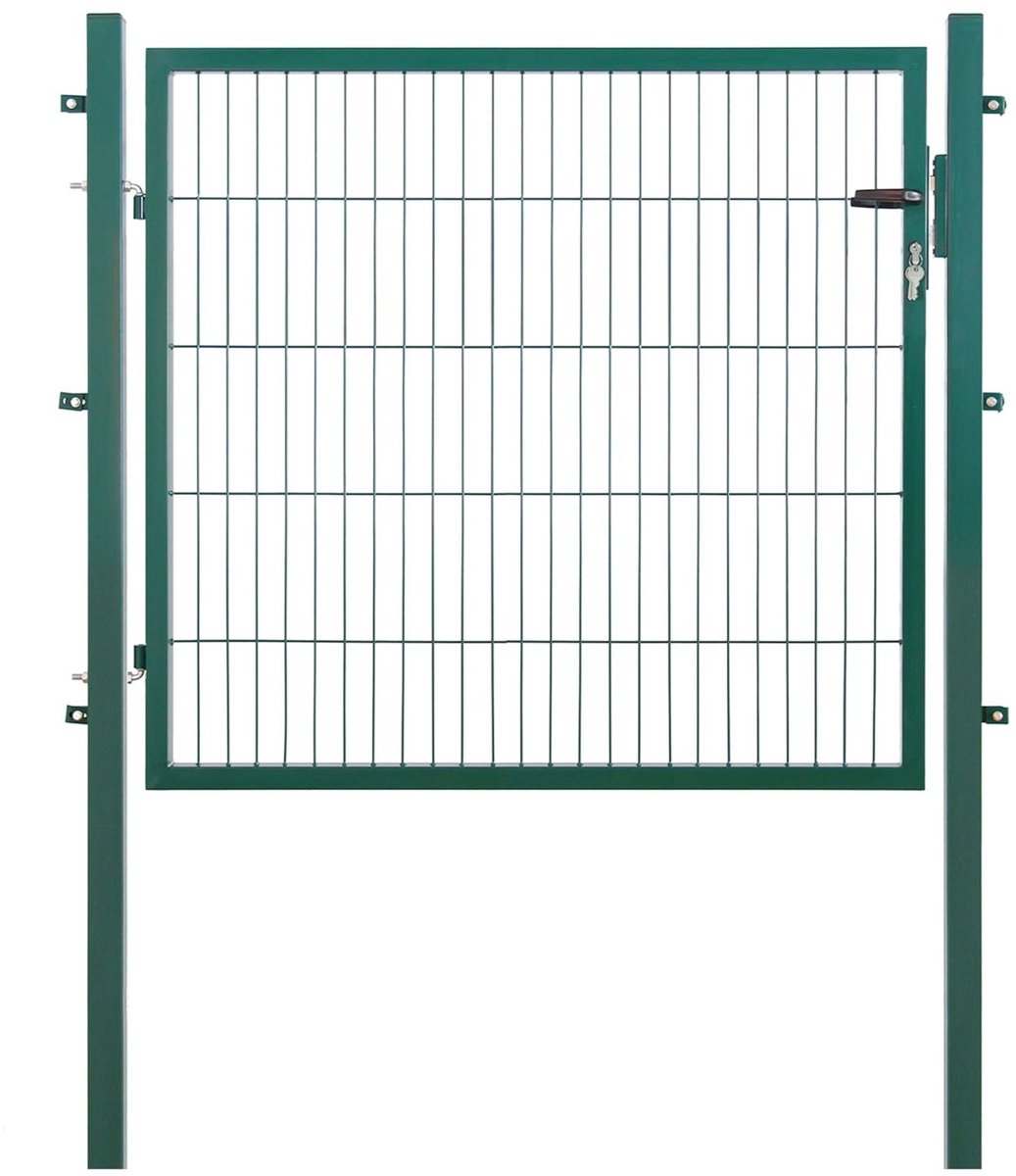Elzusha - Tuindeur Extra W150 x H100 cm - Groene Poedercoating