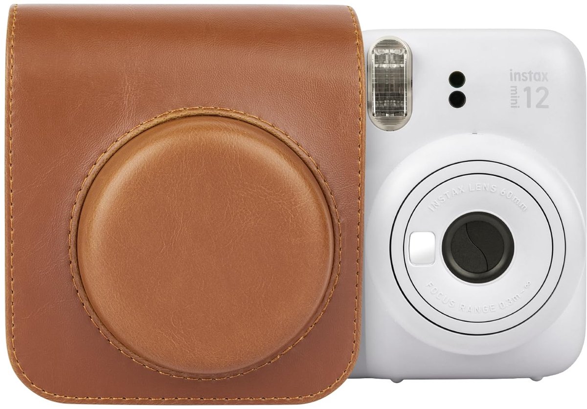Elzusha - PU Leren Beschermhoes voor Fuji Mini 12 met Fotovak