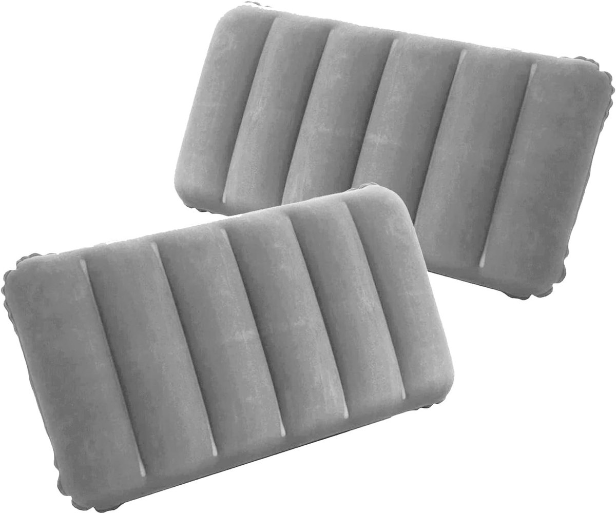 Comfortabele Opblaasbare Kussens voor Camping en Reizen - Ideaal voor Auto, Strand en Buitenactiviteiten, 2 Stuks