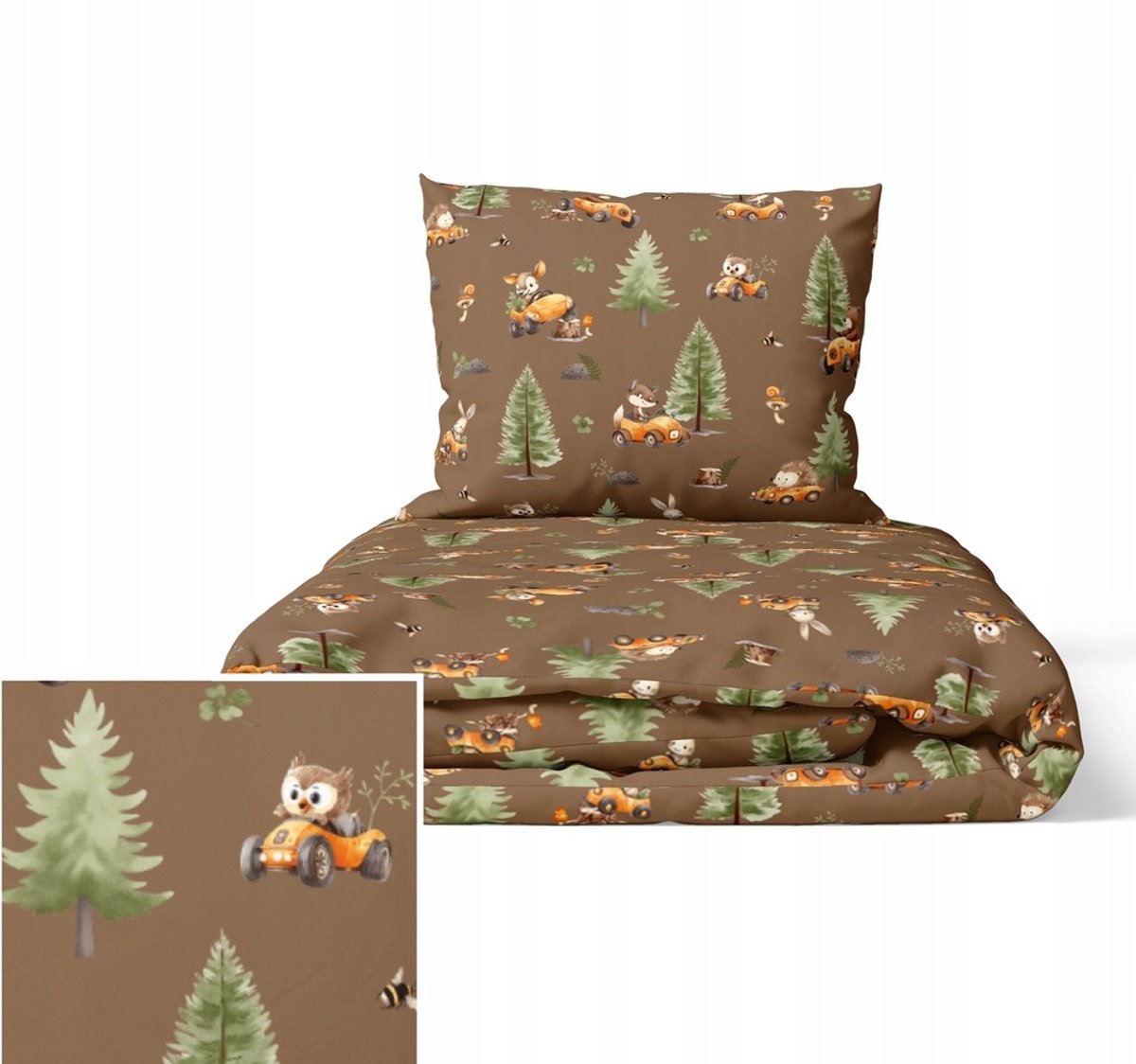 Kinderbeddengoed 140x200cm - 100% Katoen, OEKO-TEX Gecertificeerd