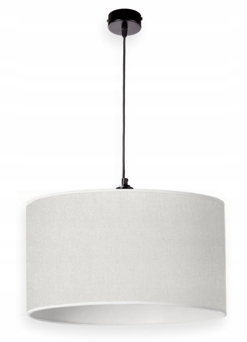 Merkloze Hanglamp met Stoffen Kap - 40cm - E27 Fitting