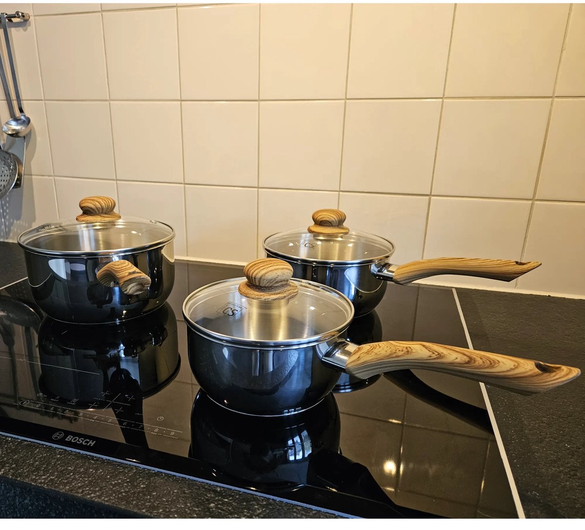 Steelpan set RVS 16-18-20 cm inductie – Silvara