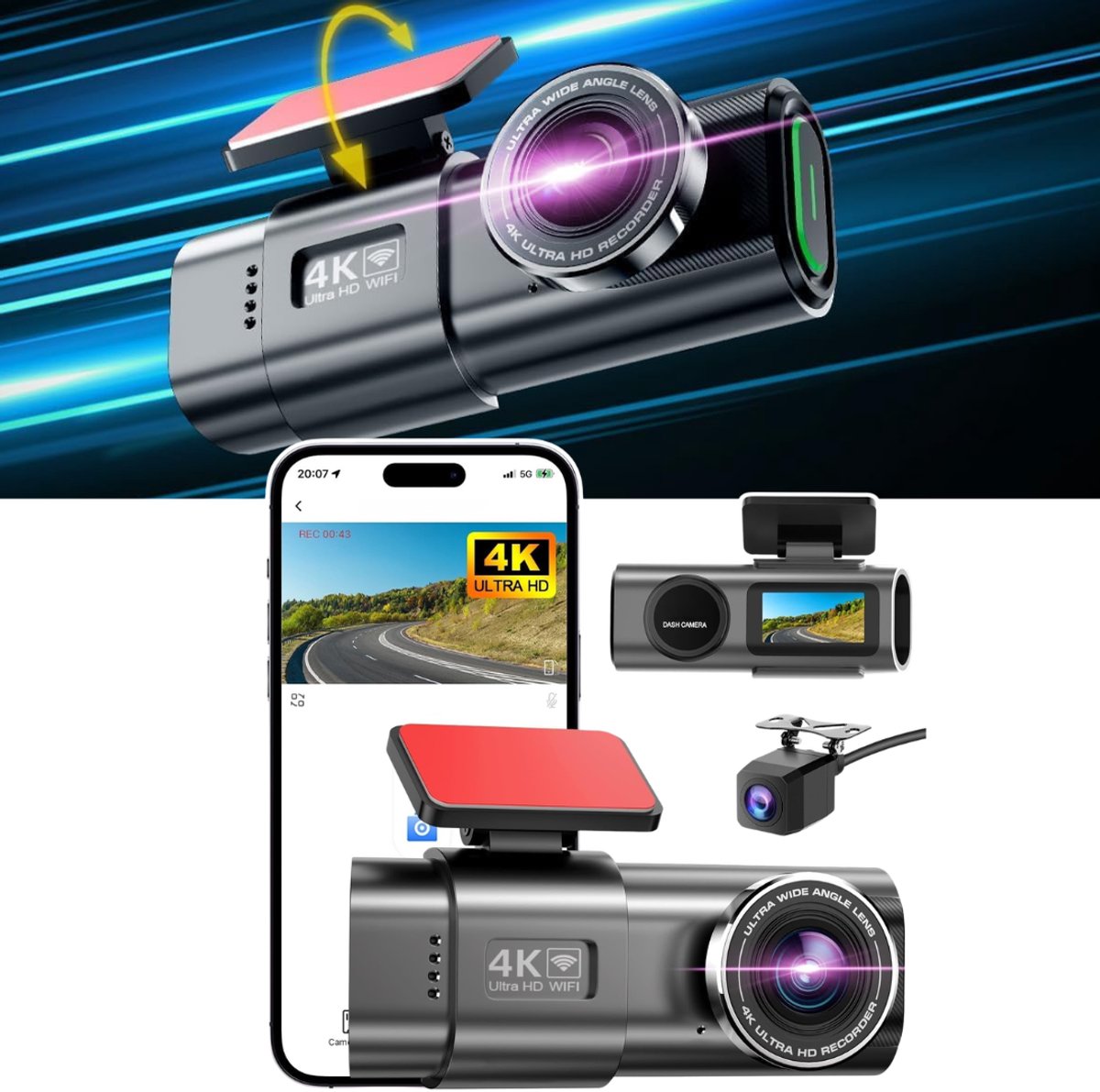 CRLYN® Dashcam Auto – Auto Camera – Dashcam