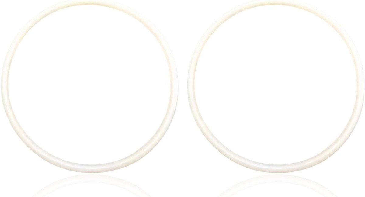Set van 2 Silicoon Afsluitringen voor Snelkookpannen, 26 cm, Duurzame Keukenaccessoires en Vervangingen
