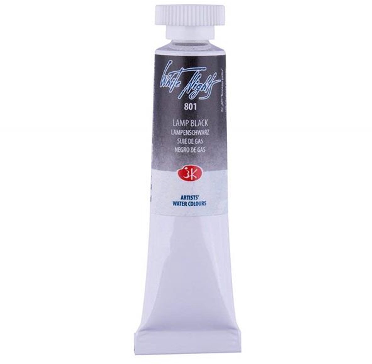 White Nights Watercolour 10 ml. - Lamp Black
