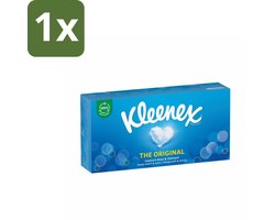 1 x Kleenex Original Tissues 72 stuks per verpakking - Tissue - Neusdoek - Zachte Tissue - Gezin - Verkoudheid