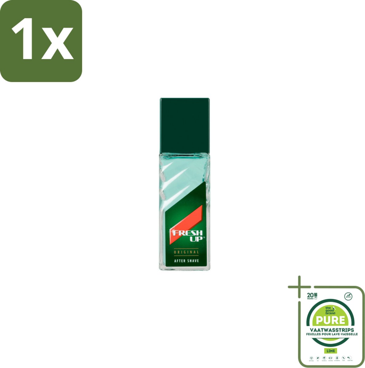 1 x Fresh-Up After Shave Roller 100 ml - Aftershave Lotion - Scheren - Huidverzorging - Menthol - Hamamelis