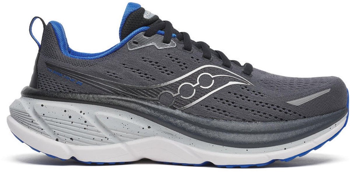 Saucony Hurricane 25 Hardloopschoenen Shadow met 46 5 Zwart