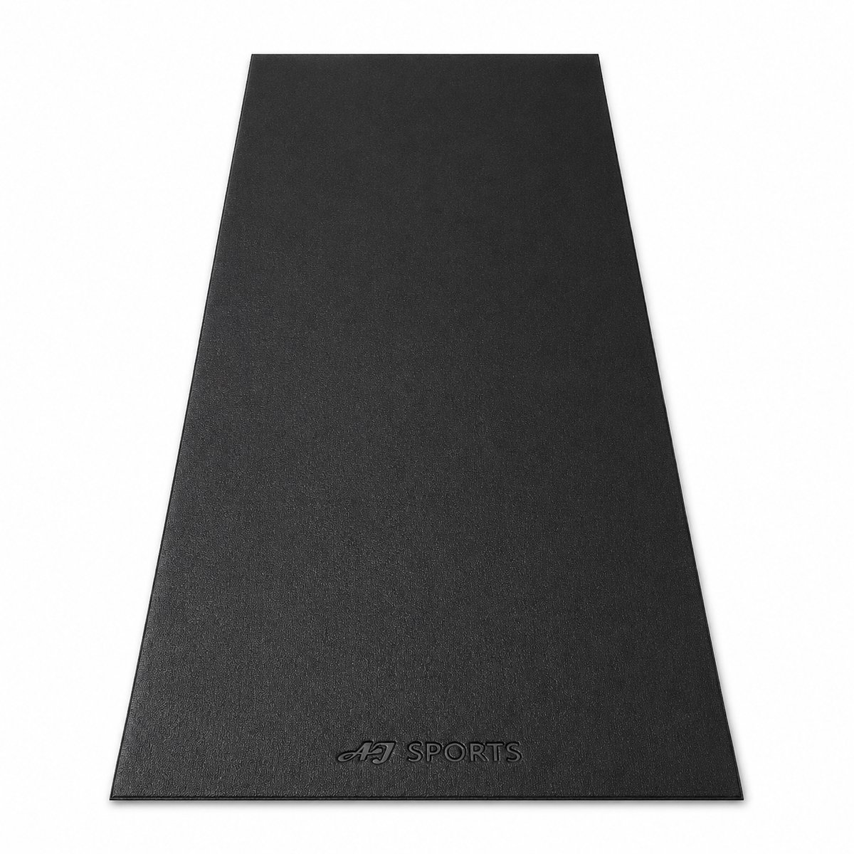 AJ-Sports Vloermat voor loopbanden - 220 x 80cm - Walking Pad - Hardloopband - Beschermmat - Vloerbeschermer - Zwart
