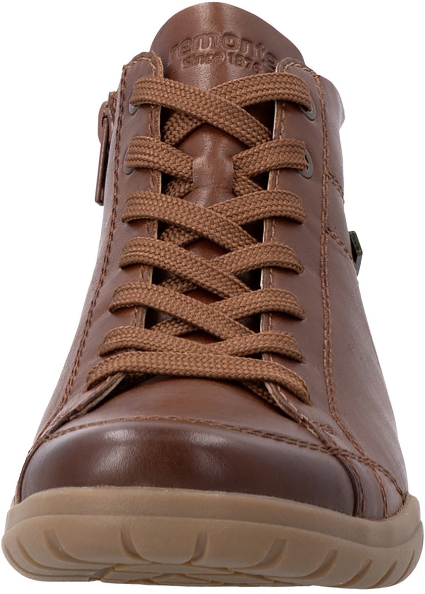 Baskets en cuir Montant